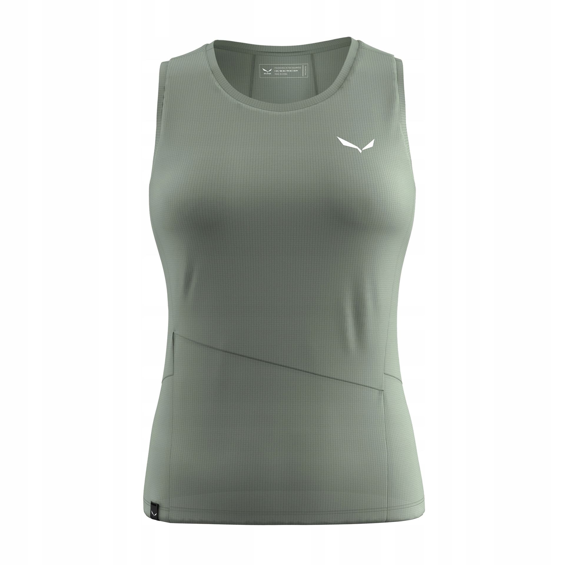 Salewa Puez Dry Tanktop damska koszulka termoaktywna - dark olive, rozm. M