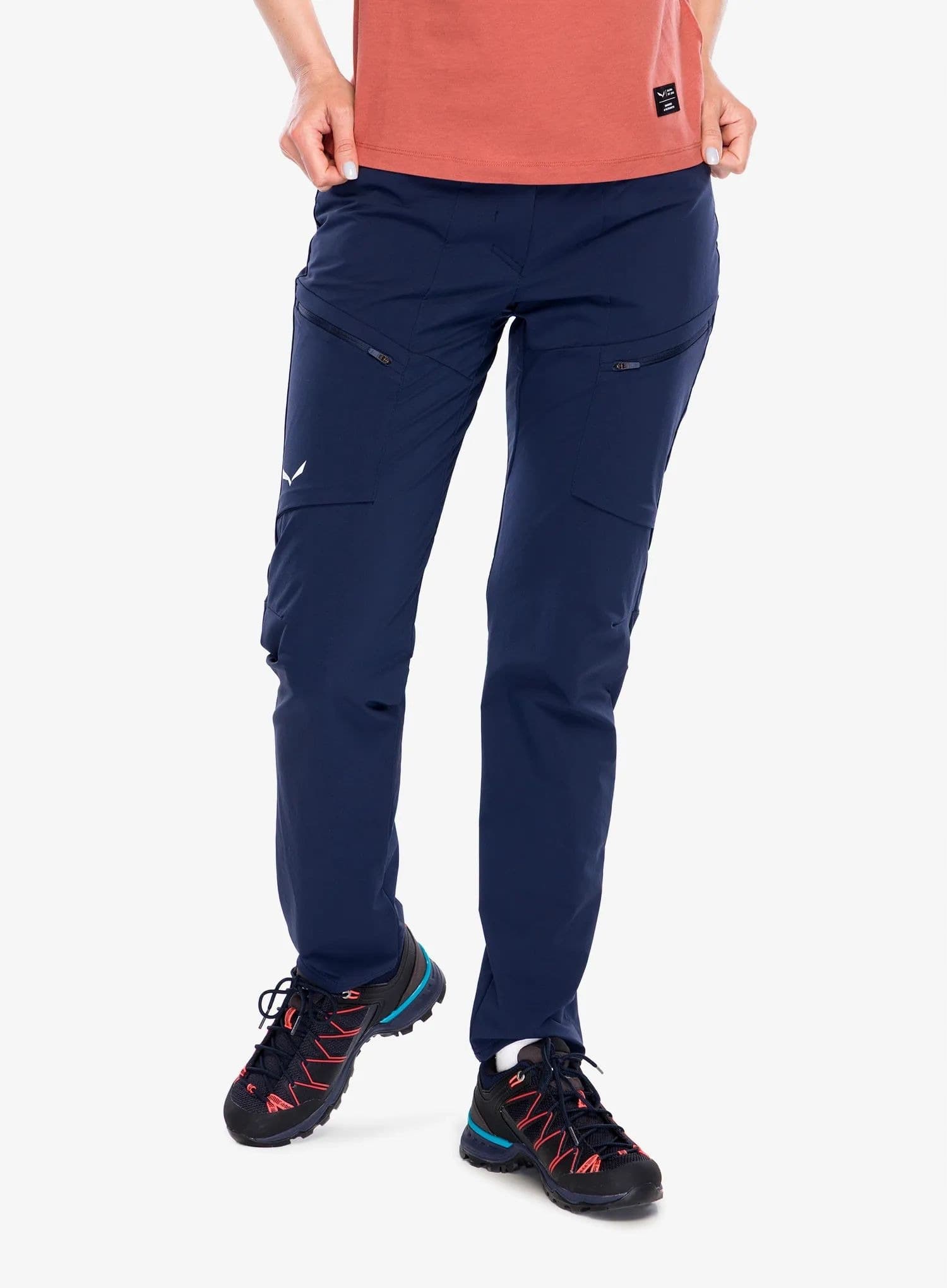 Salewa Puez DST Cargo Pants - spodnie trekkingowe damskie, czarne, rozmiar L
