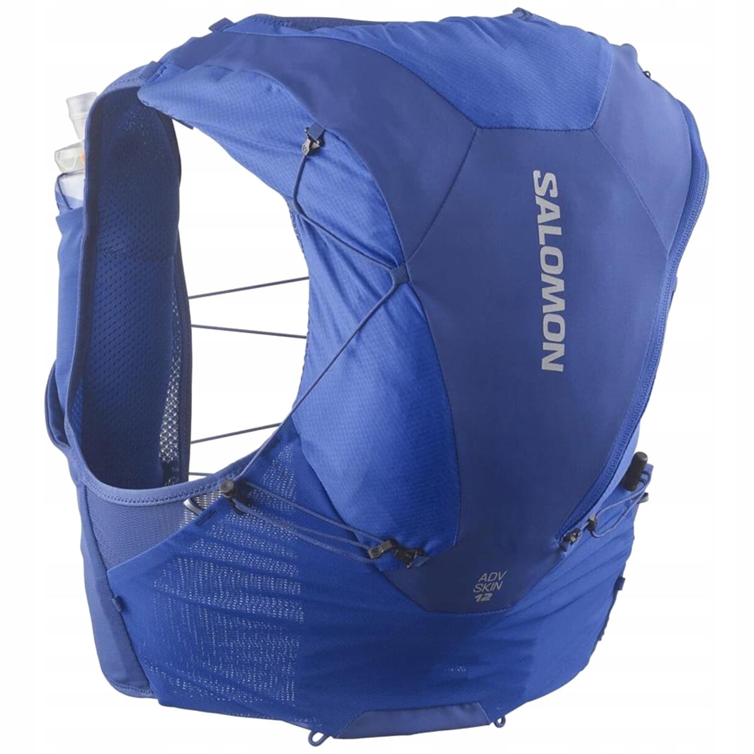 Salomon Adv Skin 12 Gradient Set - Kamizelka do biegania maritime blue/grisaille