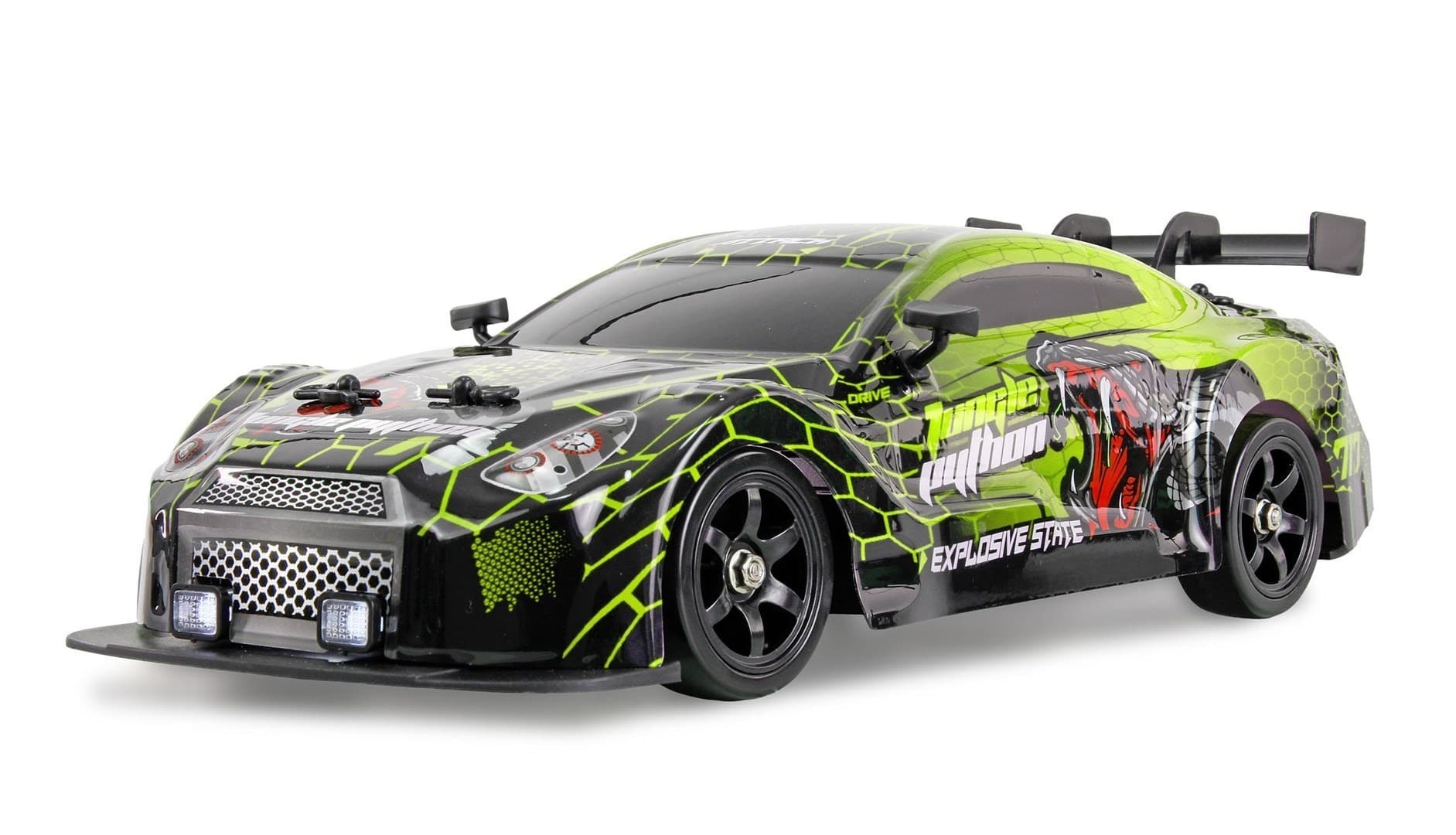 Samochód Amewi RC Drift Sport GTR 4WD 1:16 RTR zielony