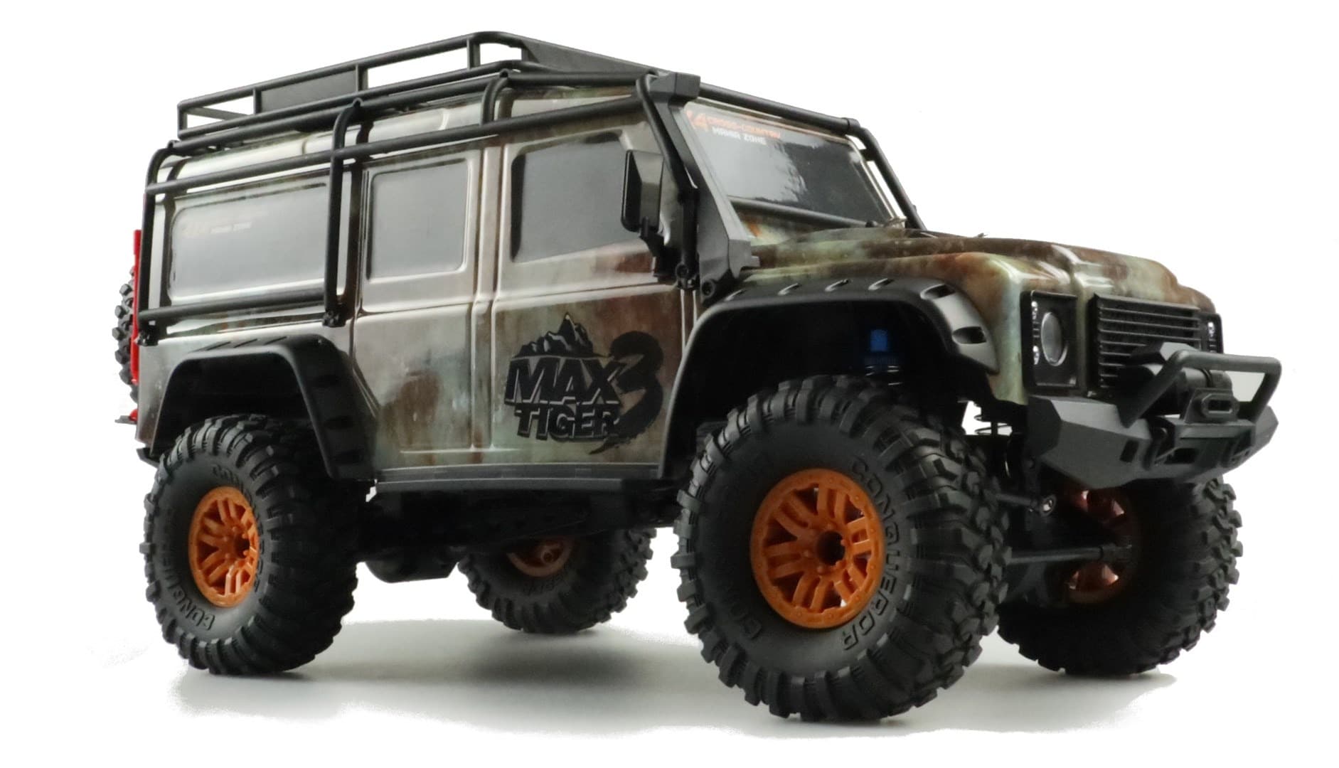 Samochód RC Amewi Crawler Wspinaczka SUV 4WD 1:10 RTR zielony/brązowy