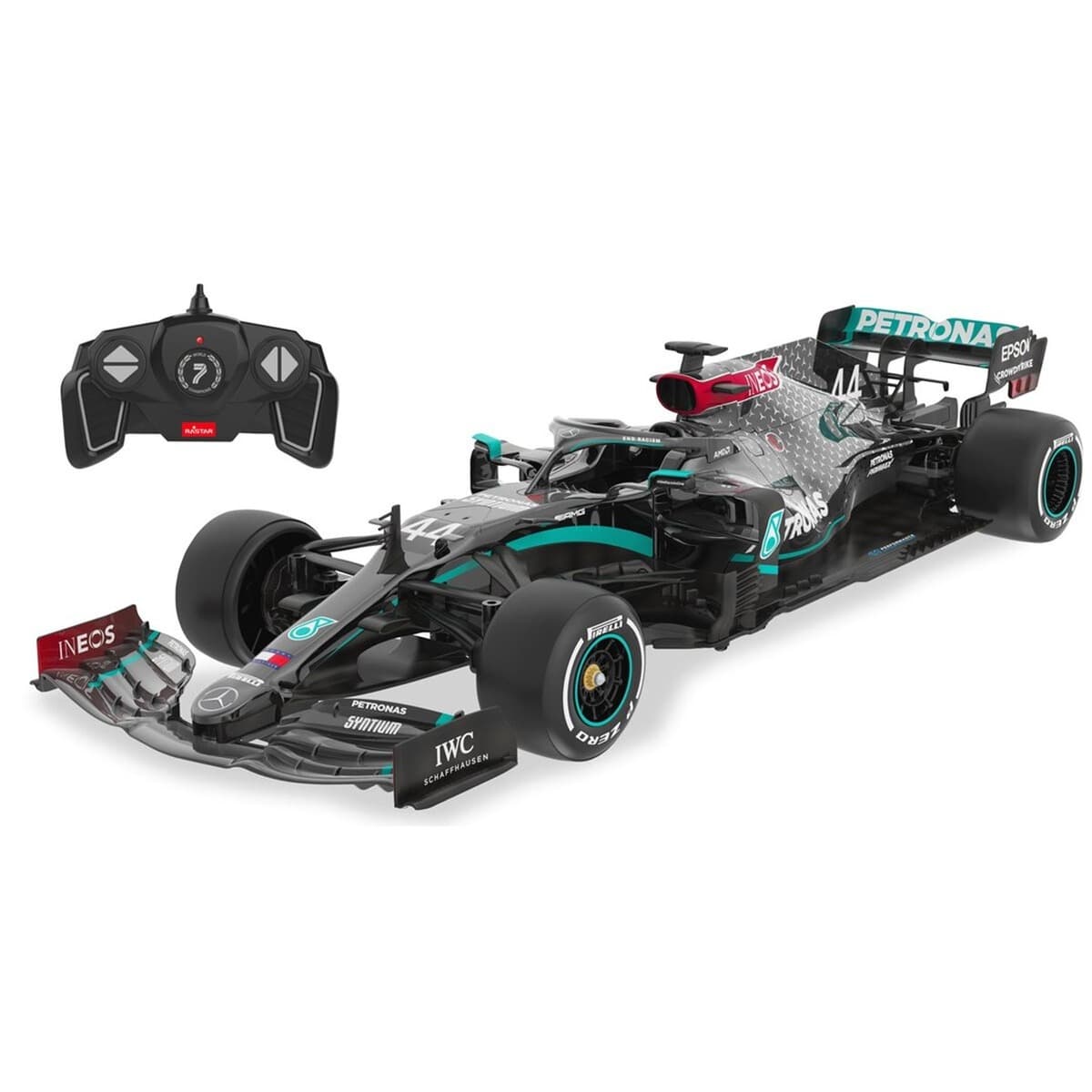Samochodzik zdalnie sterowany Jamara Mercedes AMG F1 1:18 Performance czarny 2,4GHz