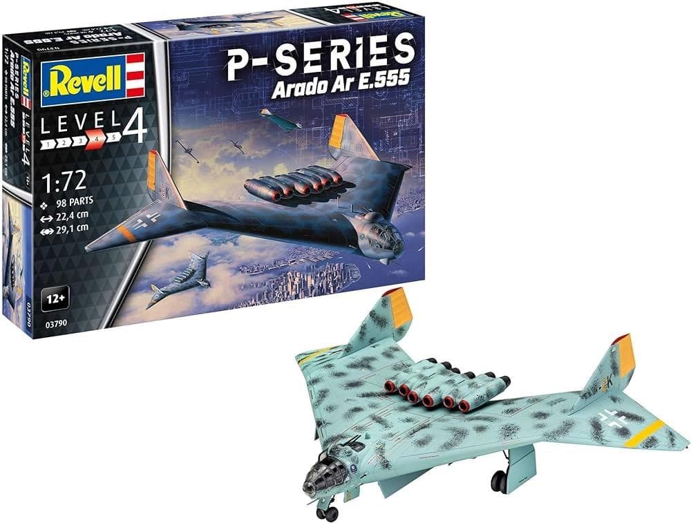 Model samolotu Arado Ar E.555 1:72 do sklejania Revell