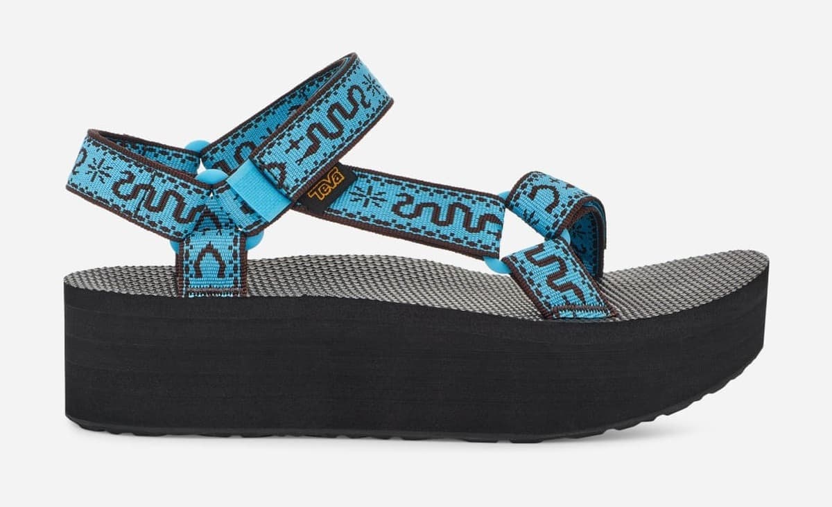 Sandały damskie Teva Flatform Universal - czarne