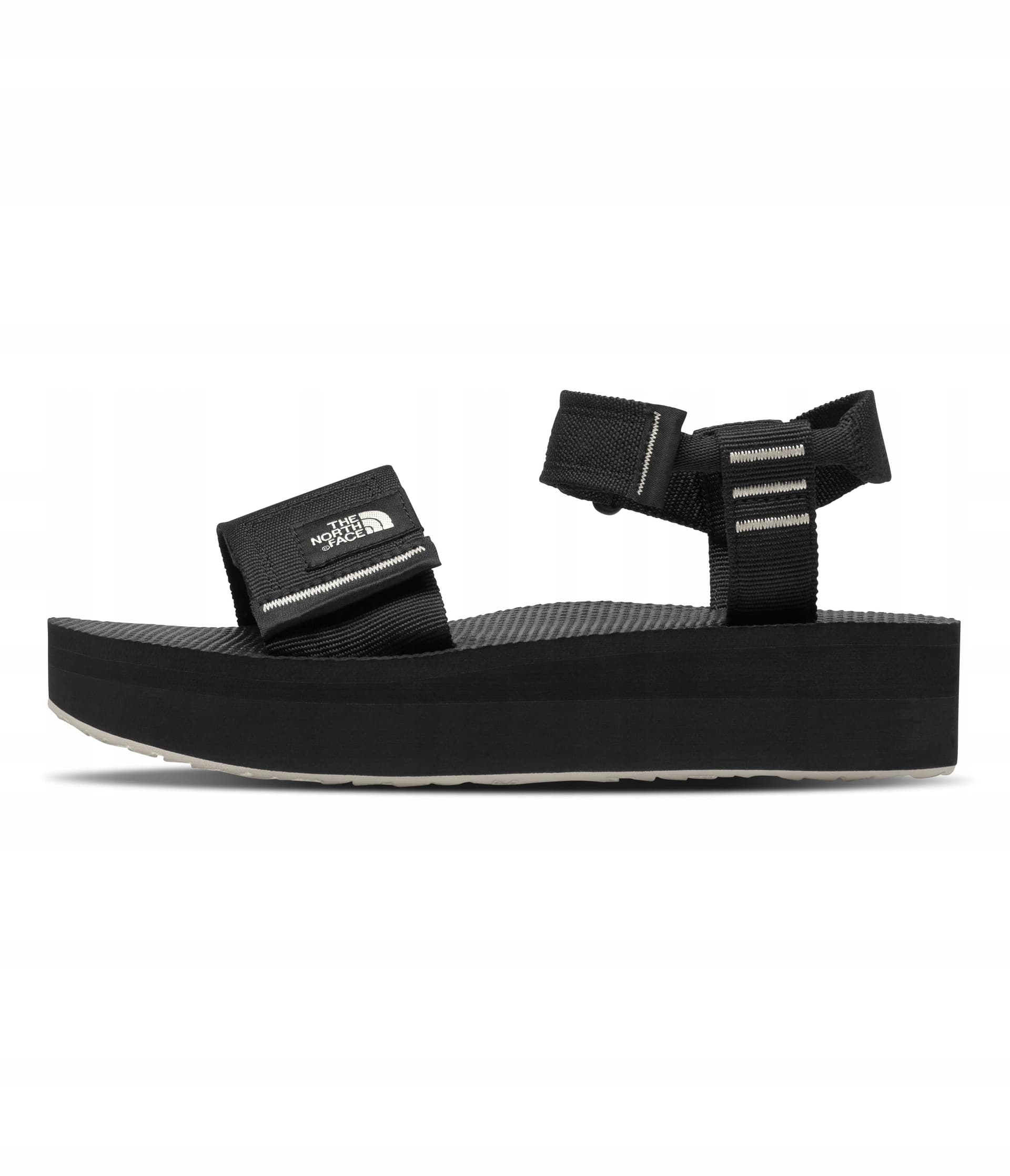Sandały damskie The North Face Skeena Platform czarno-białe rozmiar 40
