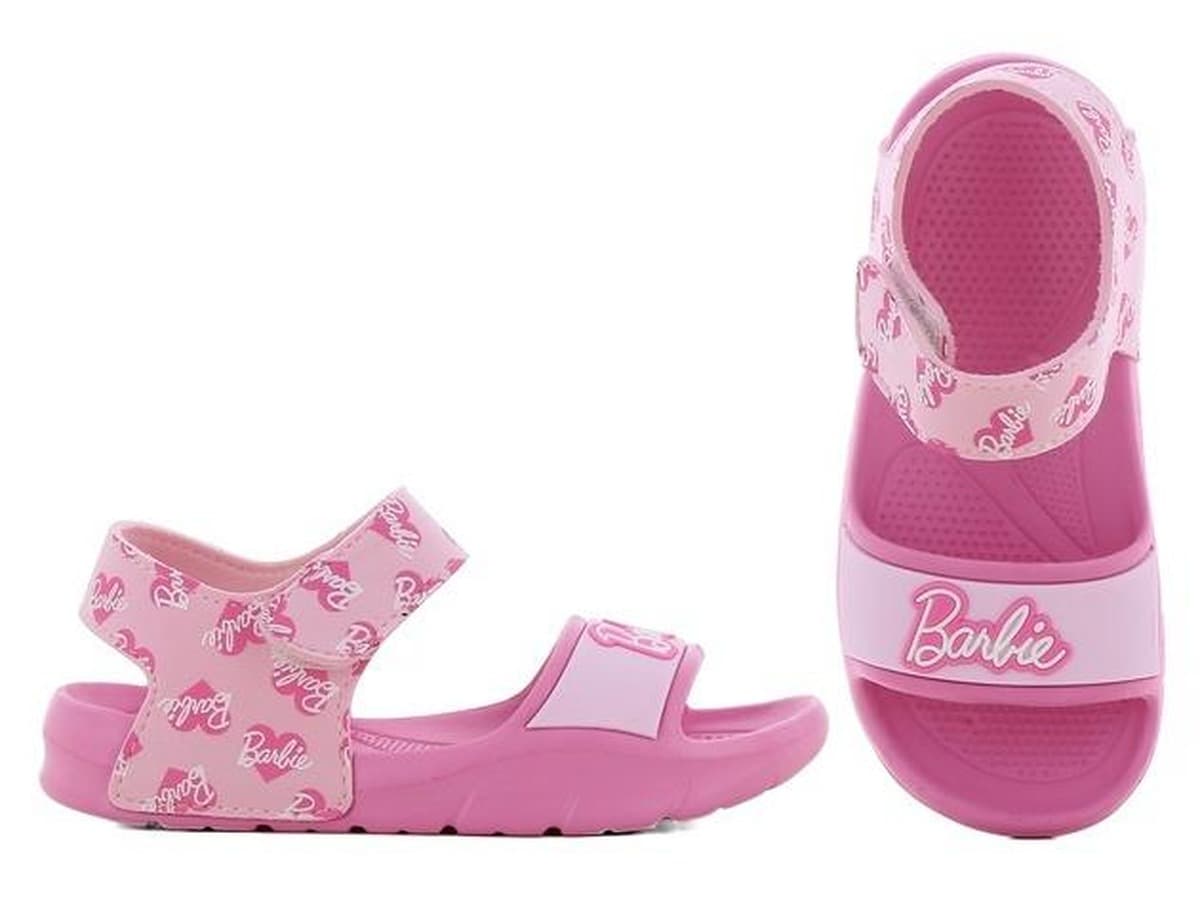 Sandały dziecięce Barbie rozmiar 24 różowe