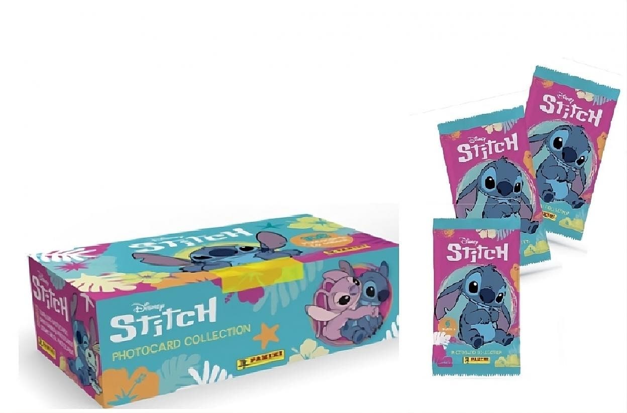Saszetki z fotokartami Stitch 24 sztuki w displayu
