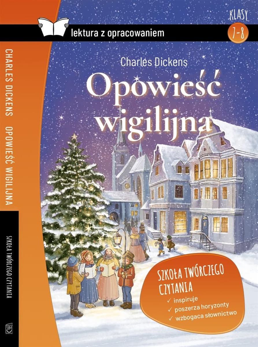 SBM Opowieść wigilijna lektura z opracowaniem dla szkoły podstawowej