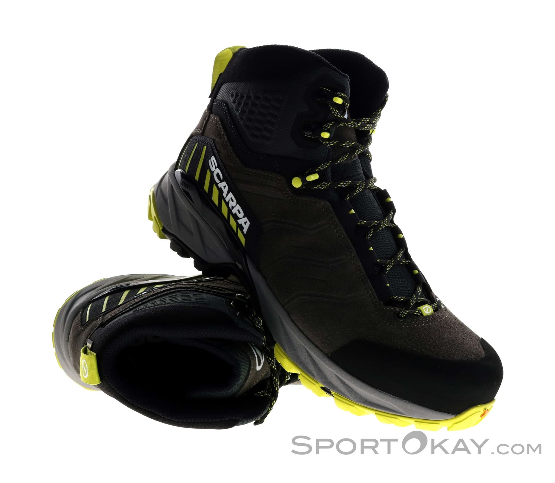 Scarpa RUSH TRK GTX Tytan, Limonka - buty trekkingowe męskie