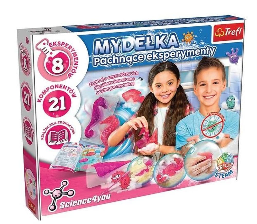 Science 4 You Zestaw do tworzenia mydełek - Pachnące eksperymenty