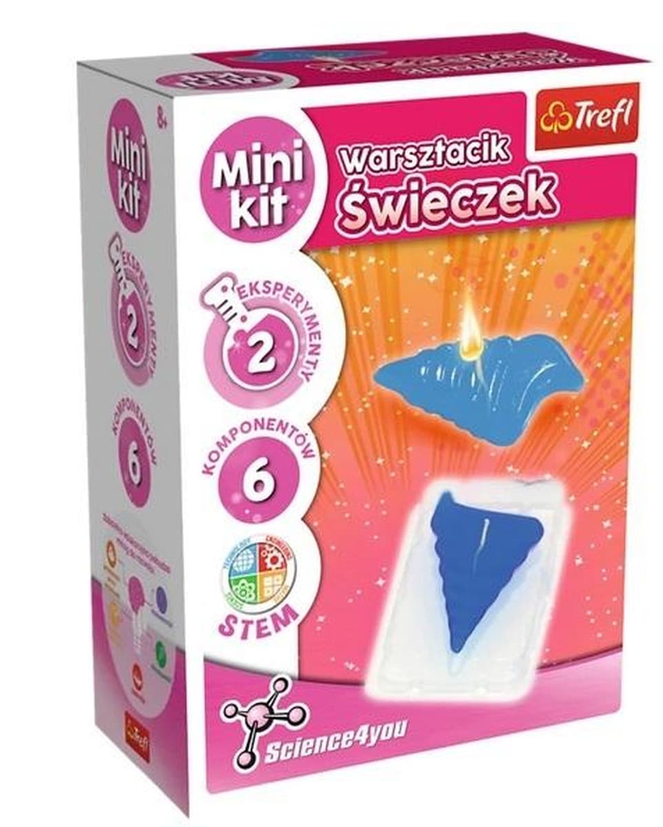 Science4you Zestaw kreatywny Warsztacik Świeczek Mini