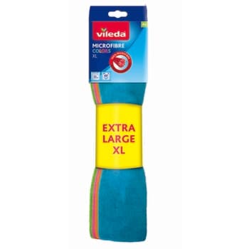 Ściereczki Vileda Mikrofibra Colors 4 szt.