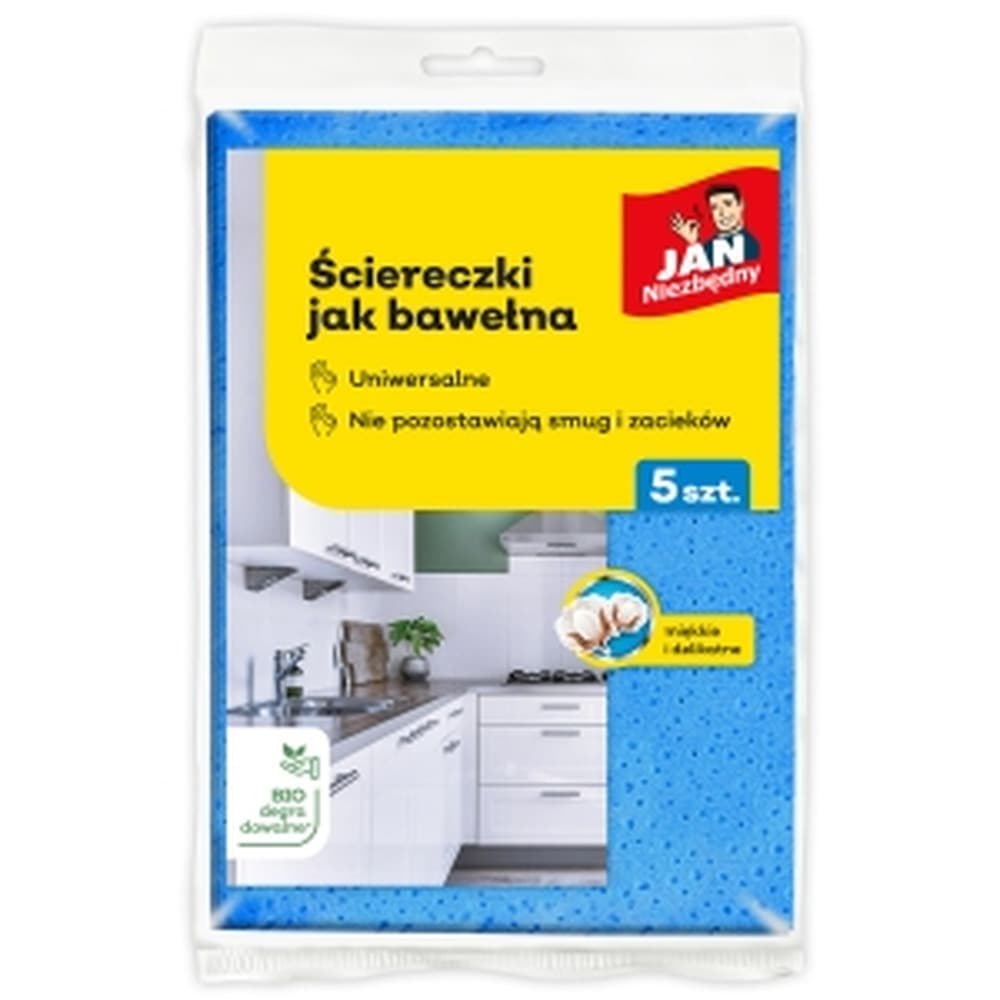 Ścierka uniwersalna Jan Baw 5+1 sztuk 34 x 45 cm