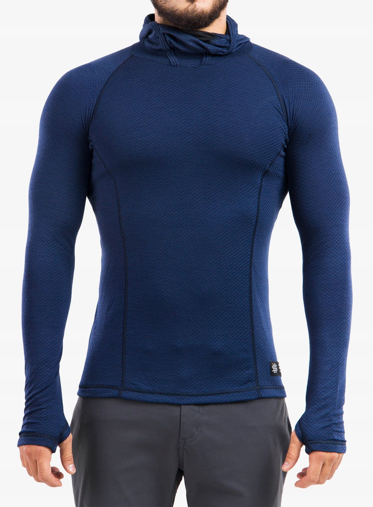 Sensor Merino DF Tee L/S - bluza termoaktywna z wełny merino, deep blue