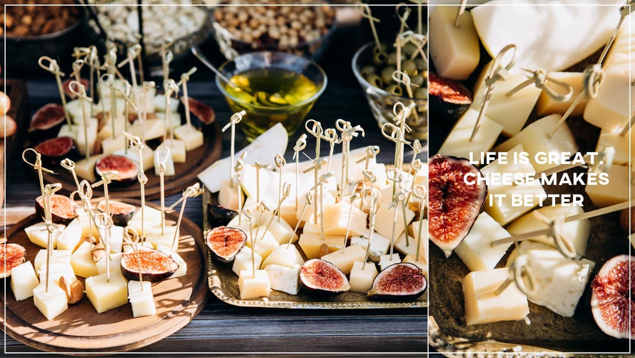 DELI Q SNACK Gouda kostki/ Mini Salami Pleśniowe 100g