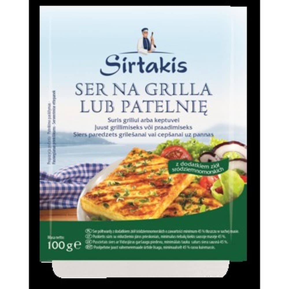 Ser grillowy z ziołami śródziemnomorskimi 100g