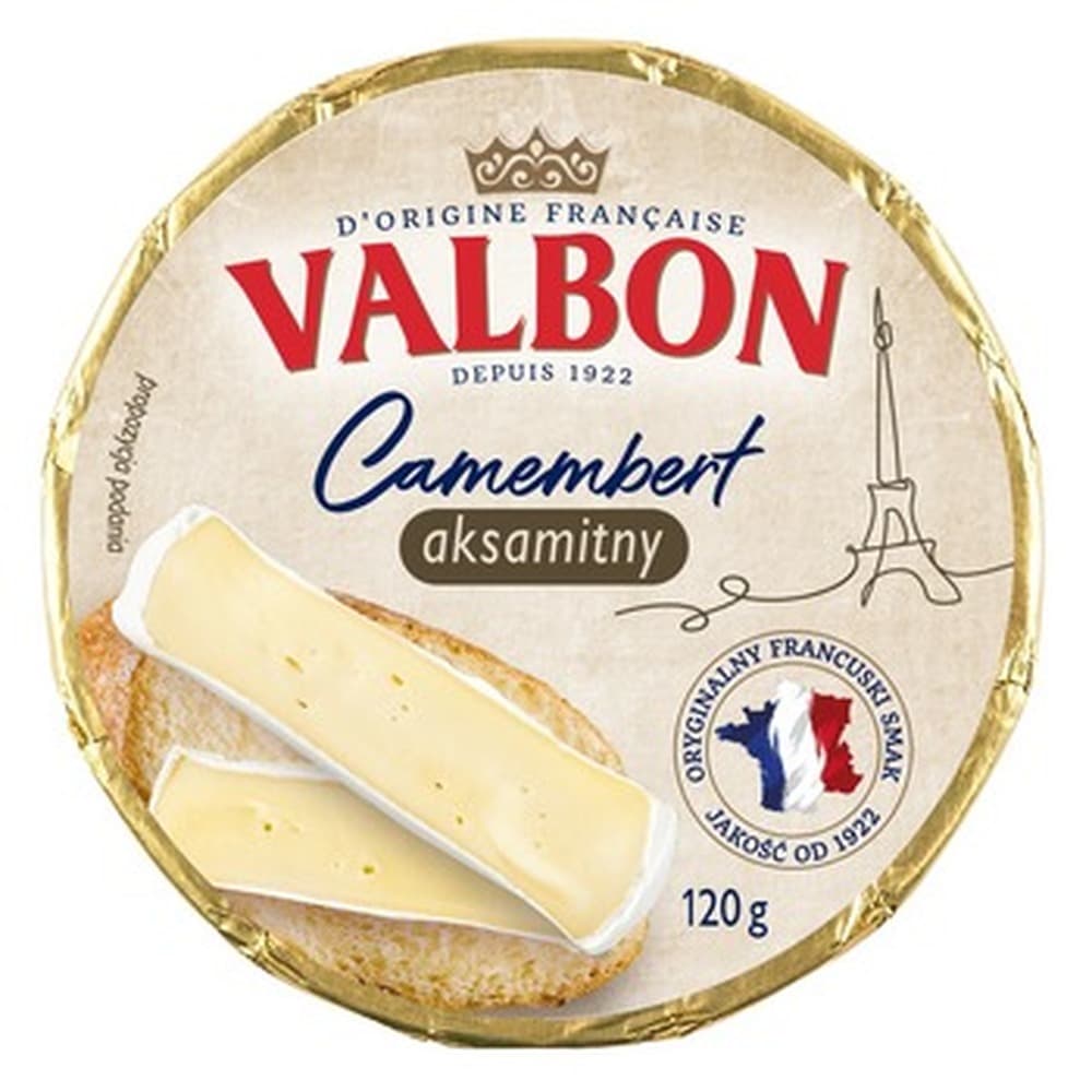 Ser pleśniowy Camembert Valbon 120g