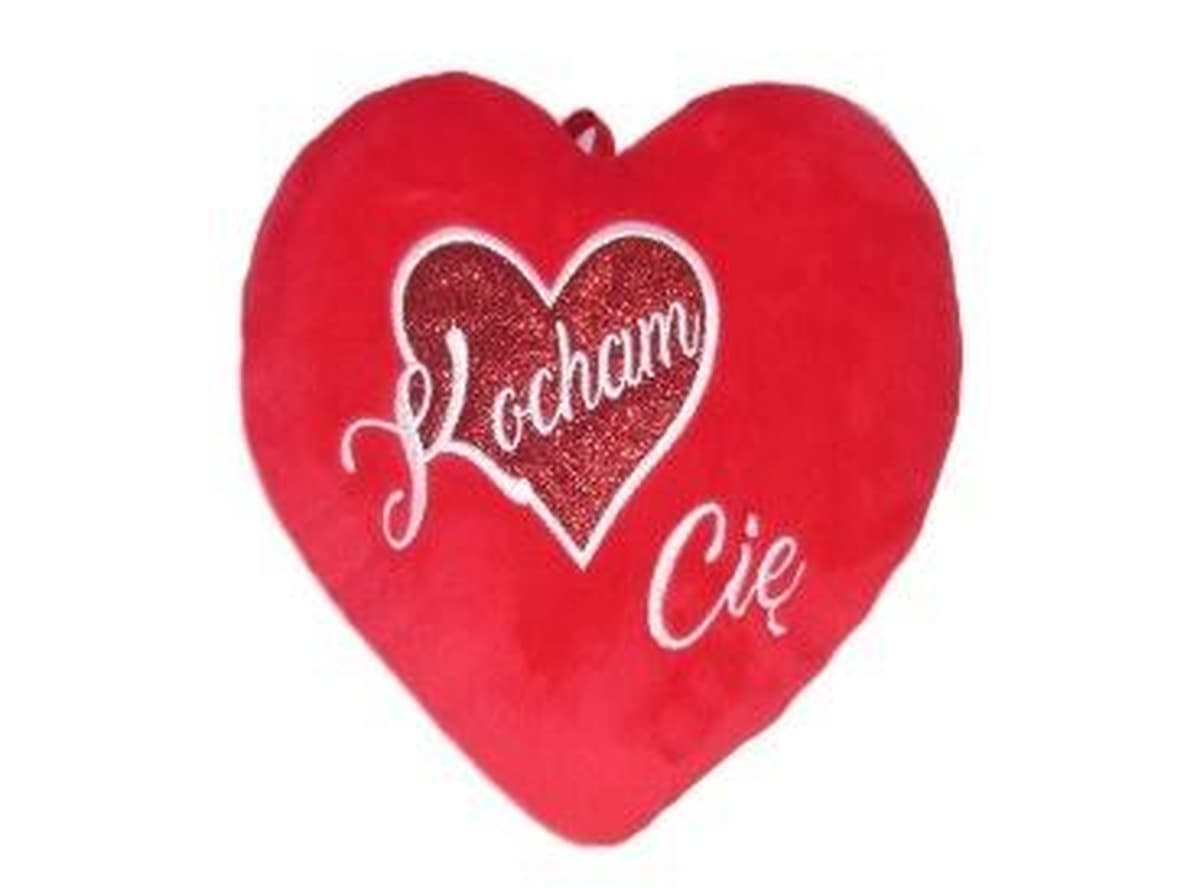 Serce Kocham Cię 15cm Dekoracja
