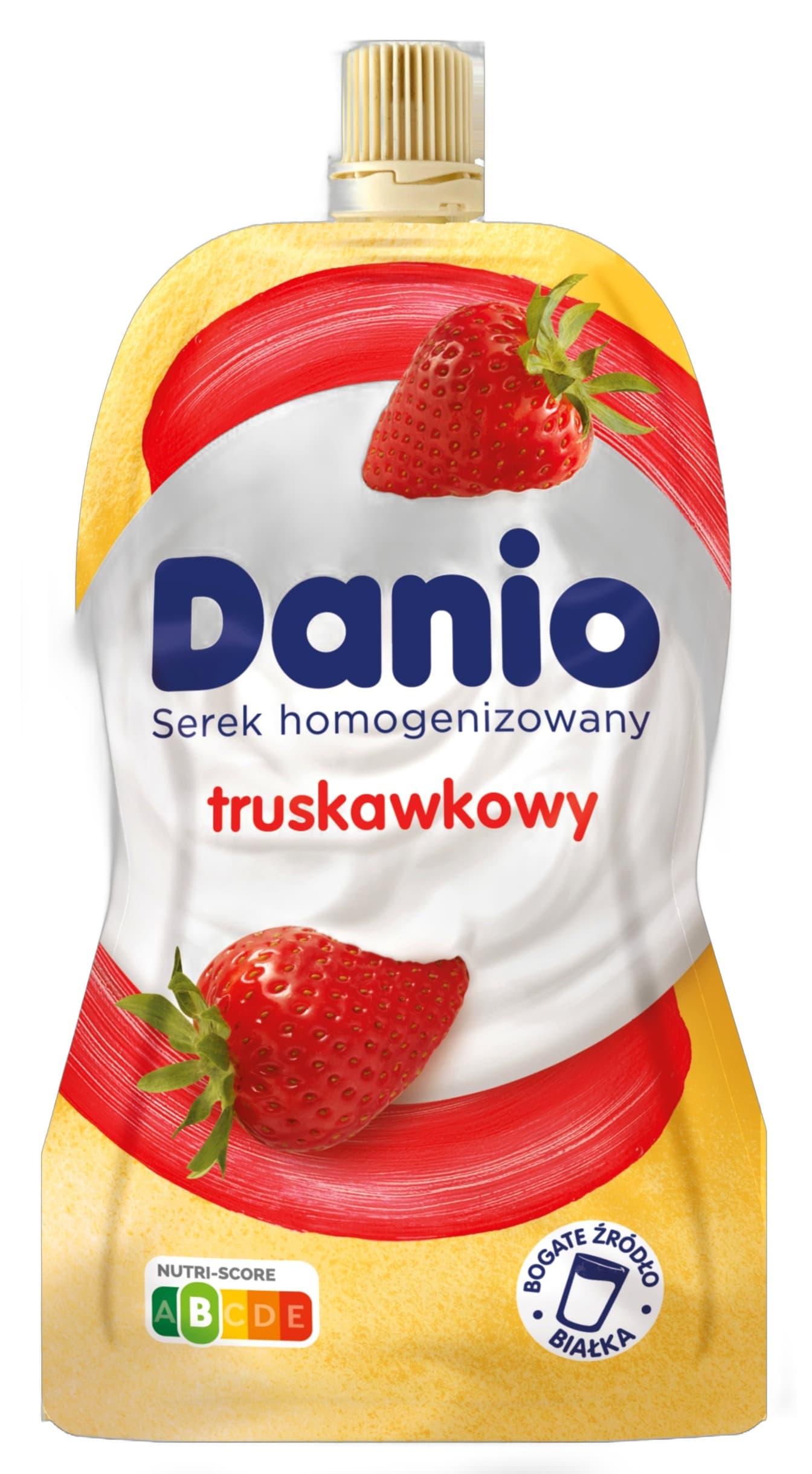 Danio Serek homogenizowany o smaku truskawkowym 120g