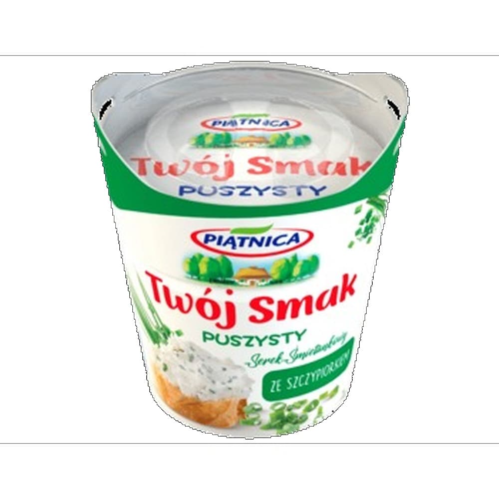 Serek Twój Smak Puszysty ze szczypiorkiem Piątnica 150g