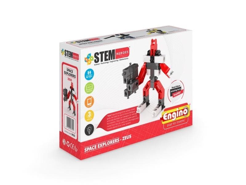 Klocki konstrukcyjne STEM Heroes Eksploratorzy Kosmosu Zeus
