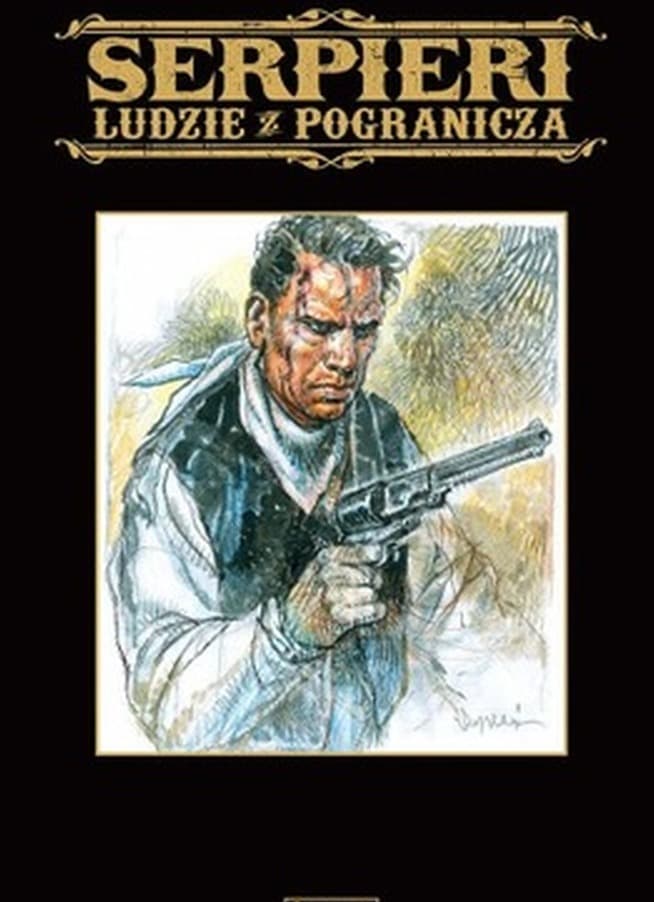 Serpieri - Album komiksowy Ludzie z pogranicza