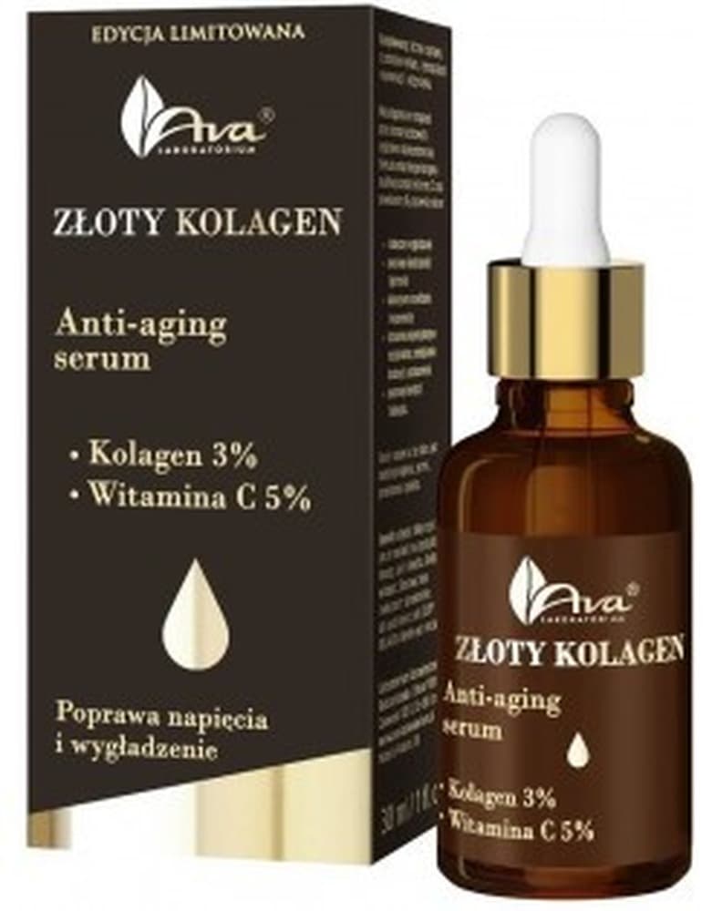 AVA Złoty Kolagen Serum do twarzy 30 ml