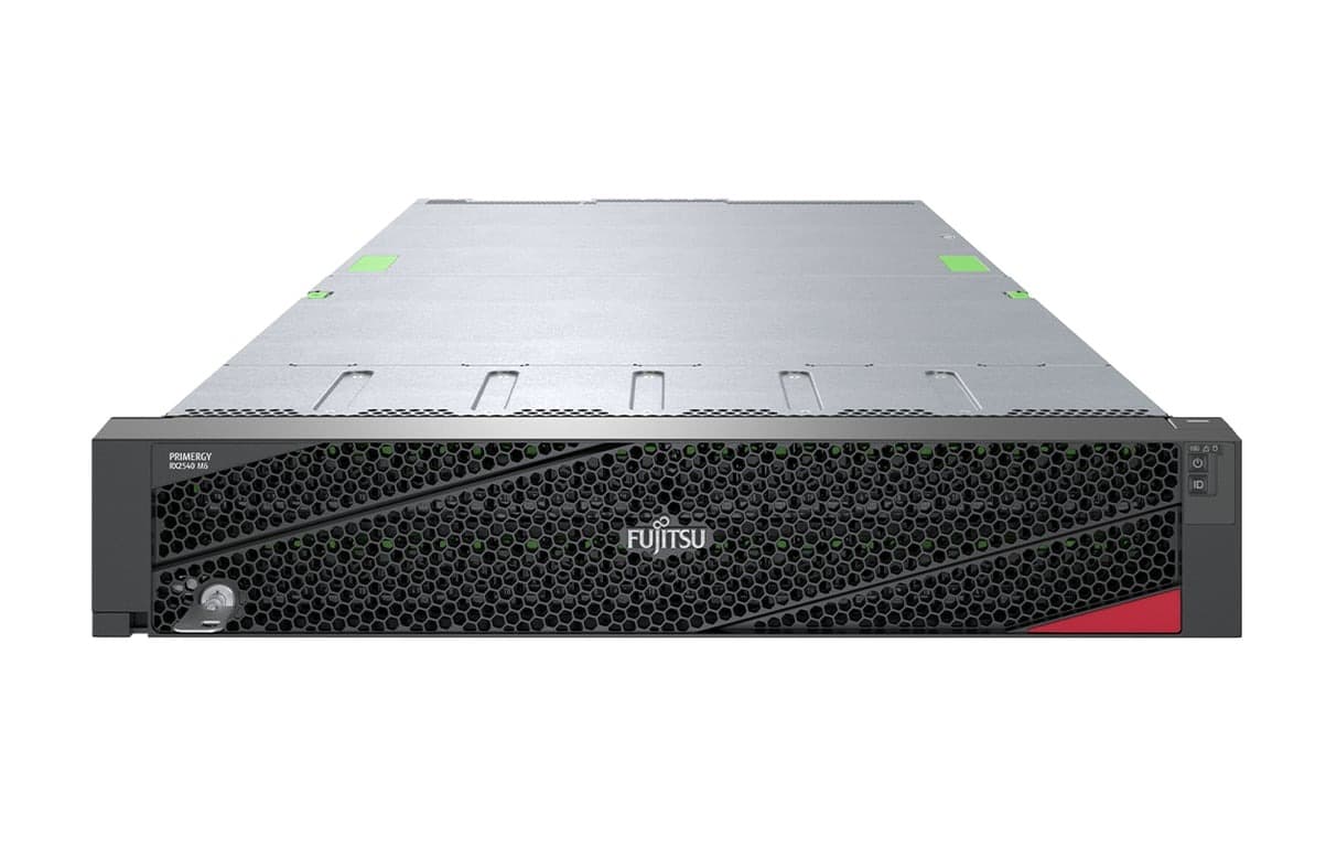 Serwer Fujitsu RX2540M6 XEON Gold 6334-8C 32GB 16xSFF bez zasilaczy