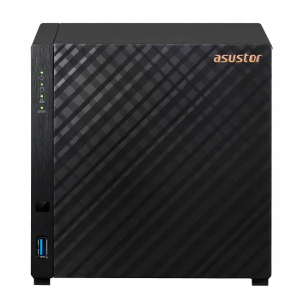 Asustor AS1204T Tower Serwer NAS 1GB DDR4 4-zatokowy