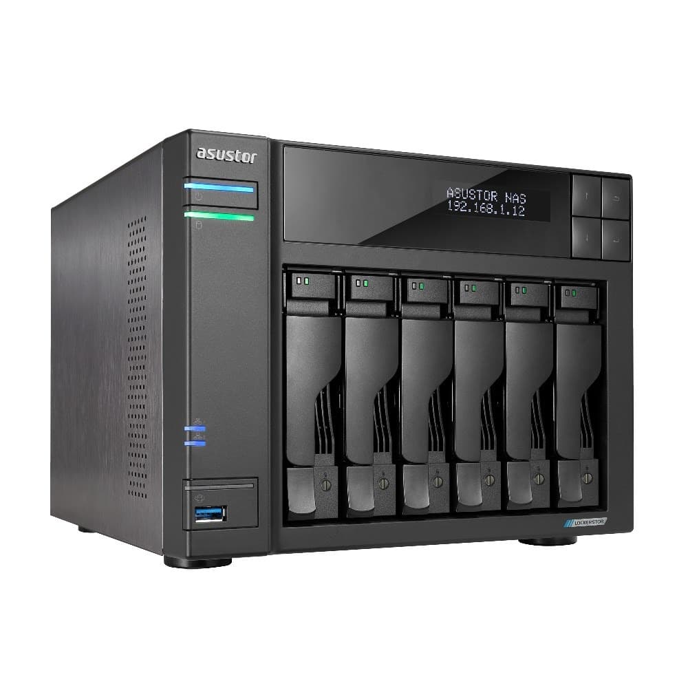 Serwer NAS Asustor AS6706T 6-wnękowy Tower