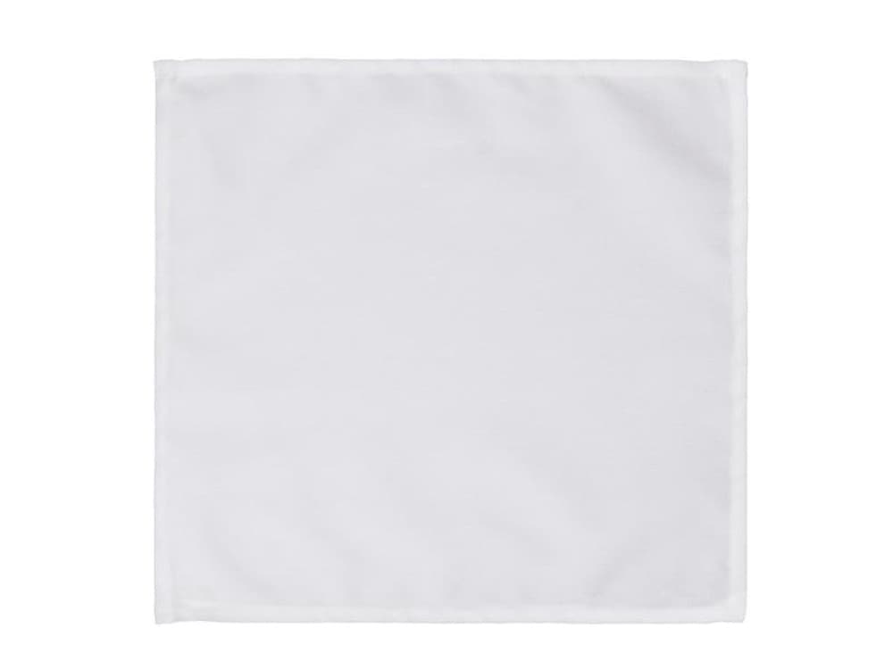 Serwetki materiałowe białe wielokrotnego użytku 35 x 35 cm 25 sztuk