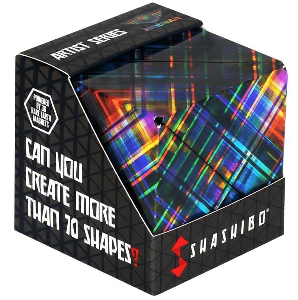 Shashibo Disco Plaid magnetyczna kostka transformująca