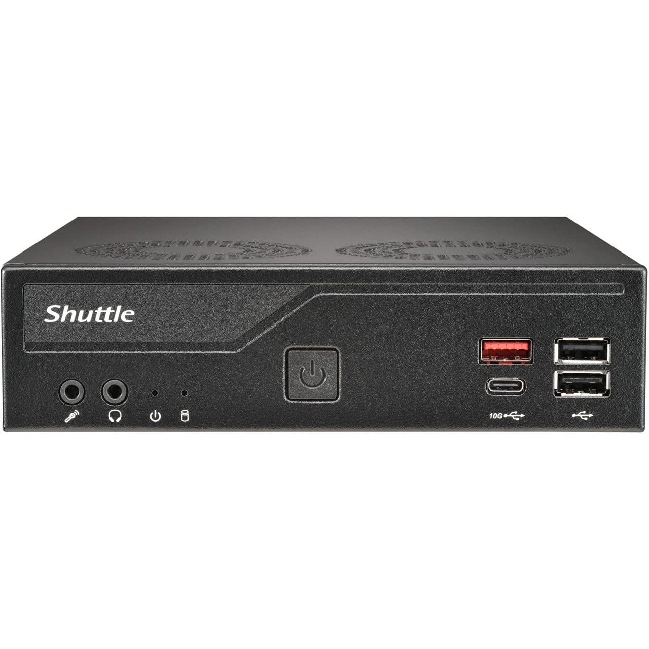 Shuttle Slim PC DH810 Barebone, LGA 1851 (Socket V1), Czarny, Mini PC 1.35L