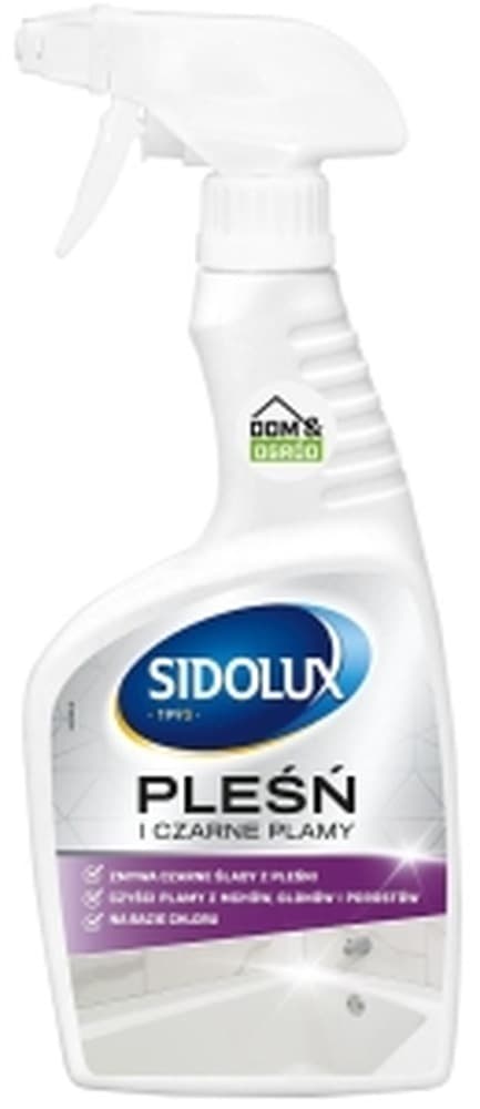 Sidolux Dom & Ogród Spray do Mycia Pleśni i Czarnych Plam 500ml