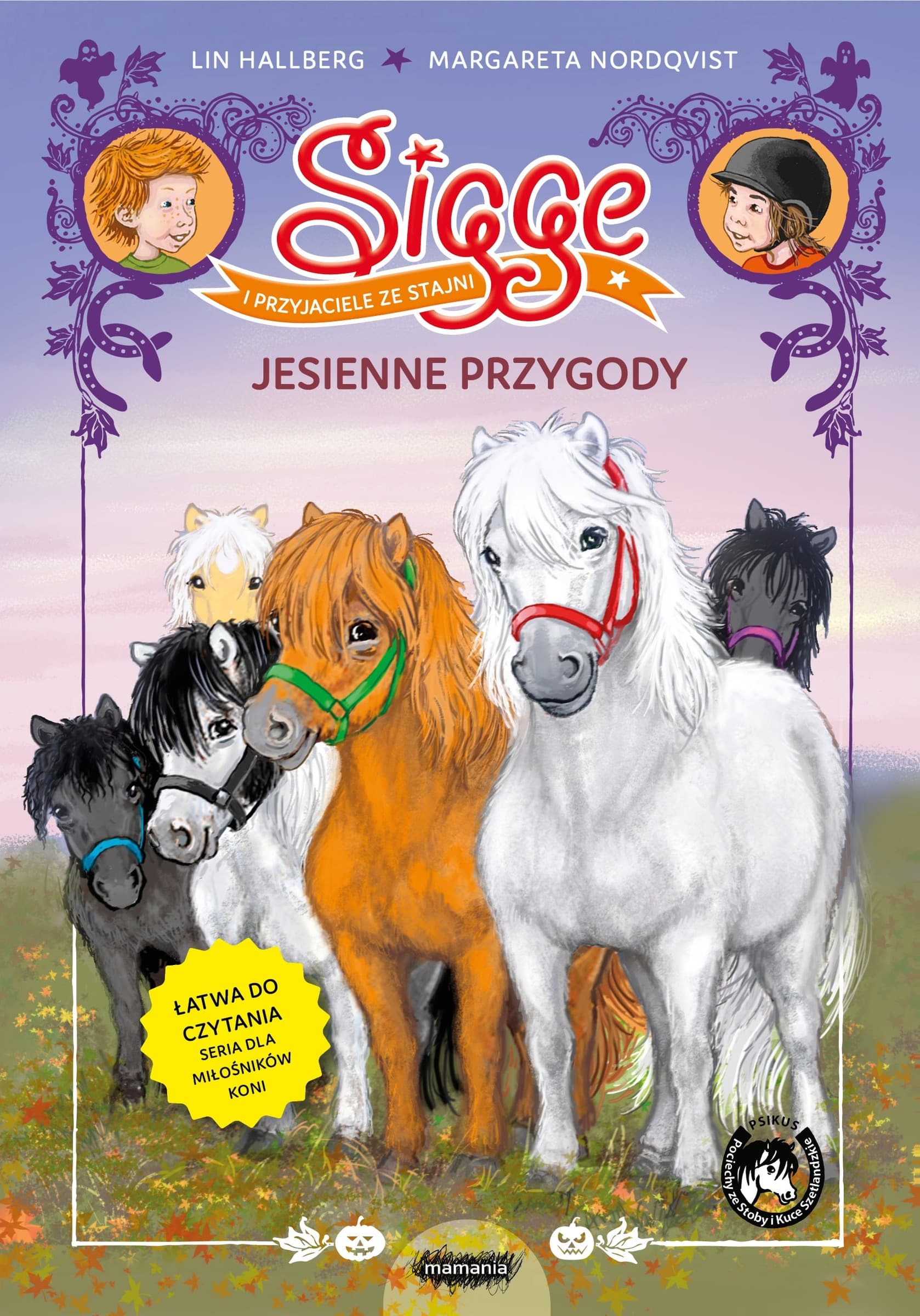 Sigge Jesienne przygody ze stajni - Książka dla dzieci