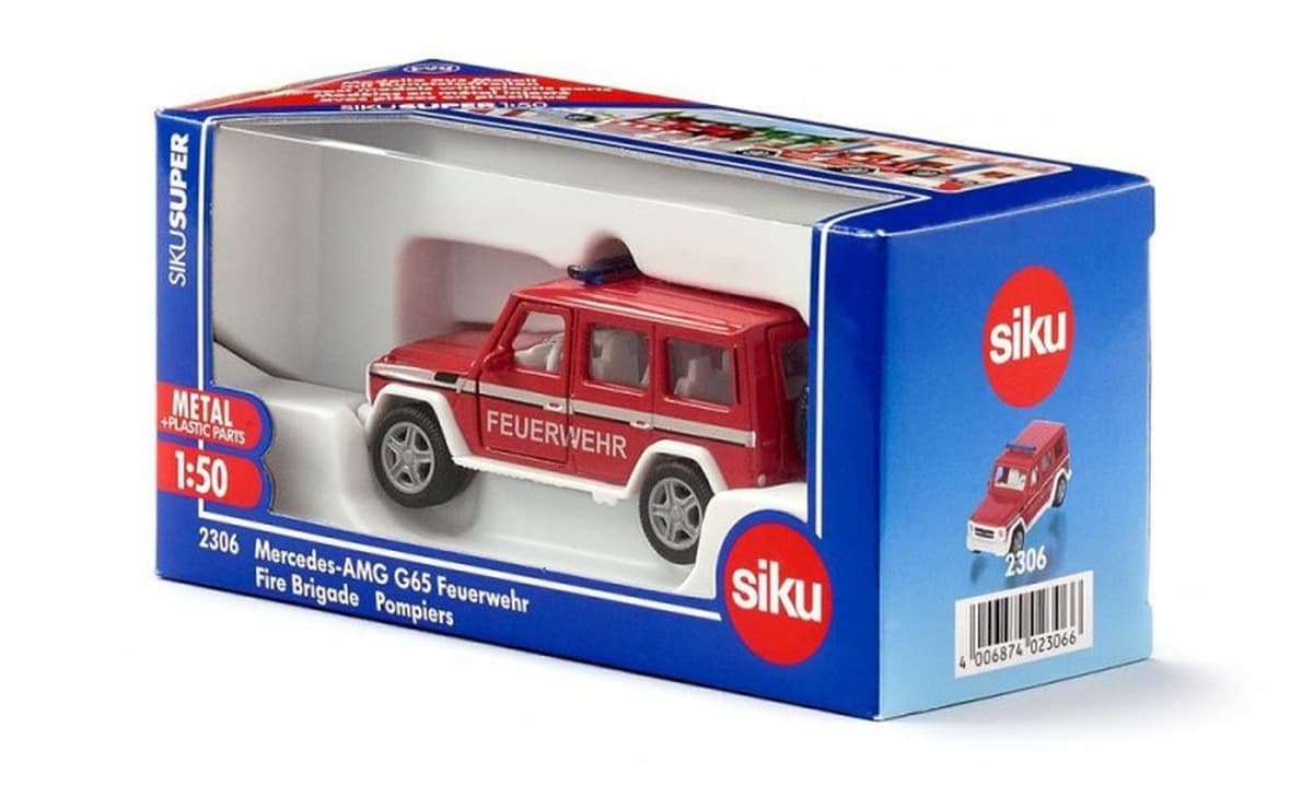 Siku Mercedes AMG G 65 Straż Pożarna S2306