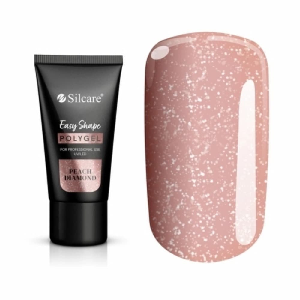Silcare Polygel Żel do paznokci Peach Diamond