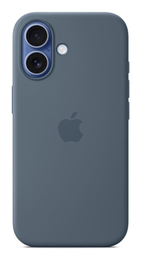 Silikonowe etui Apple iPhone 17 - Kotwica Niebieska