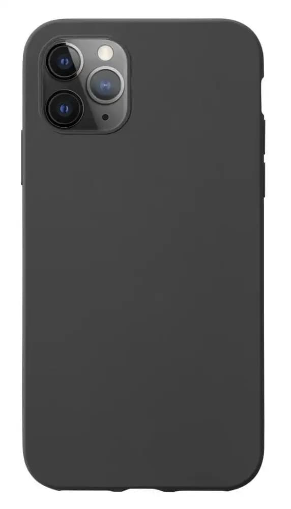 Czarne etui silikonowe do iPhone 13