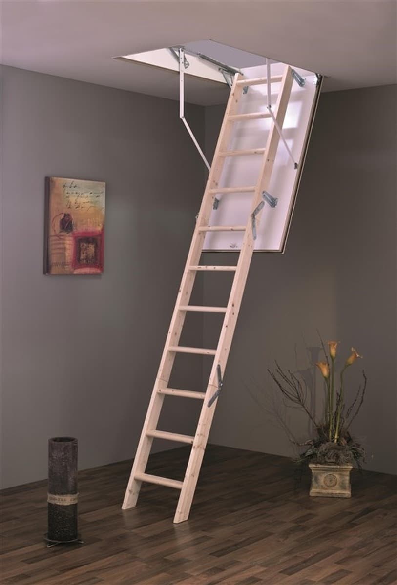 Składana drabina strychowa LOFTLADDERS MC STEP 120x60x280 cm