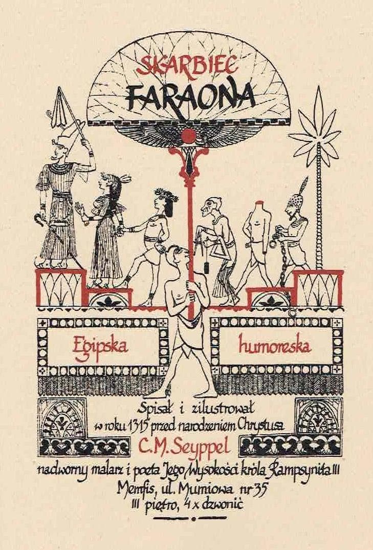 Skarbiec faraona. Egipska humoreska - C. M. Seyppel