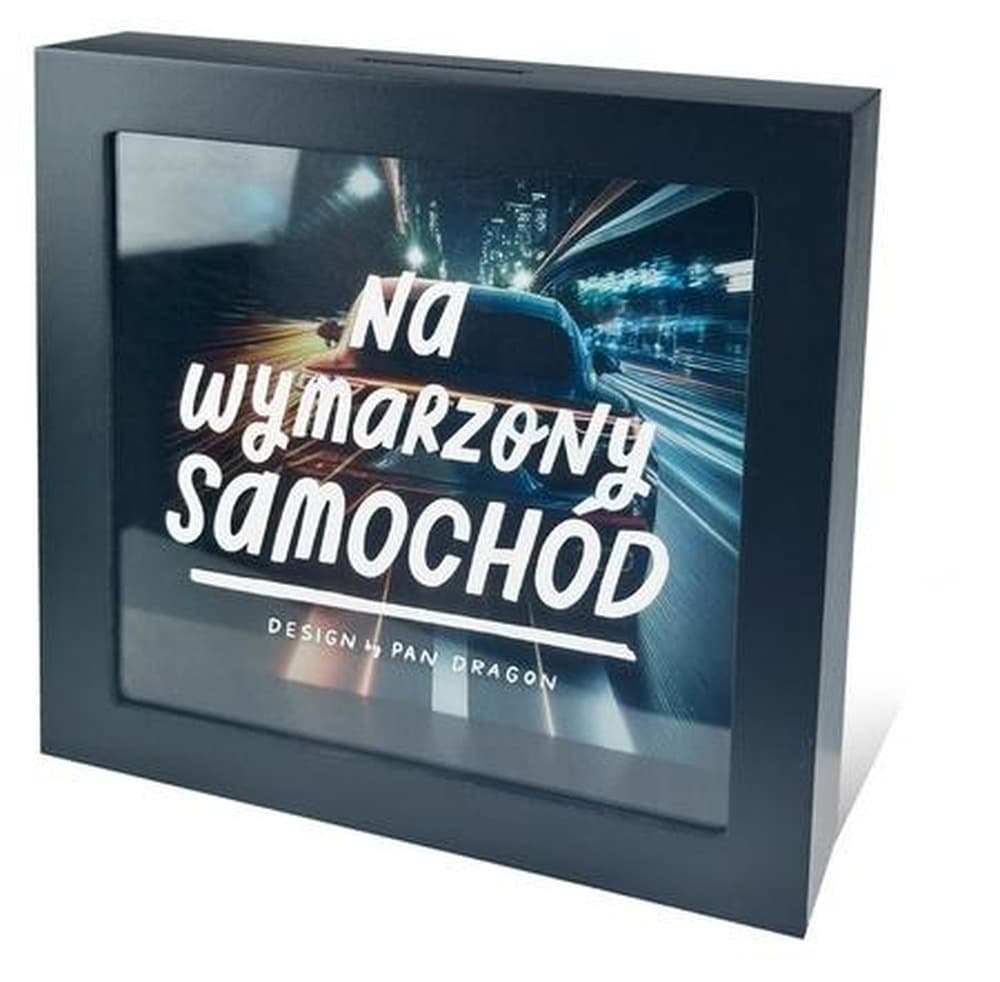 Skarbonka Home w kształcie samochodu