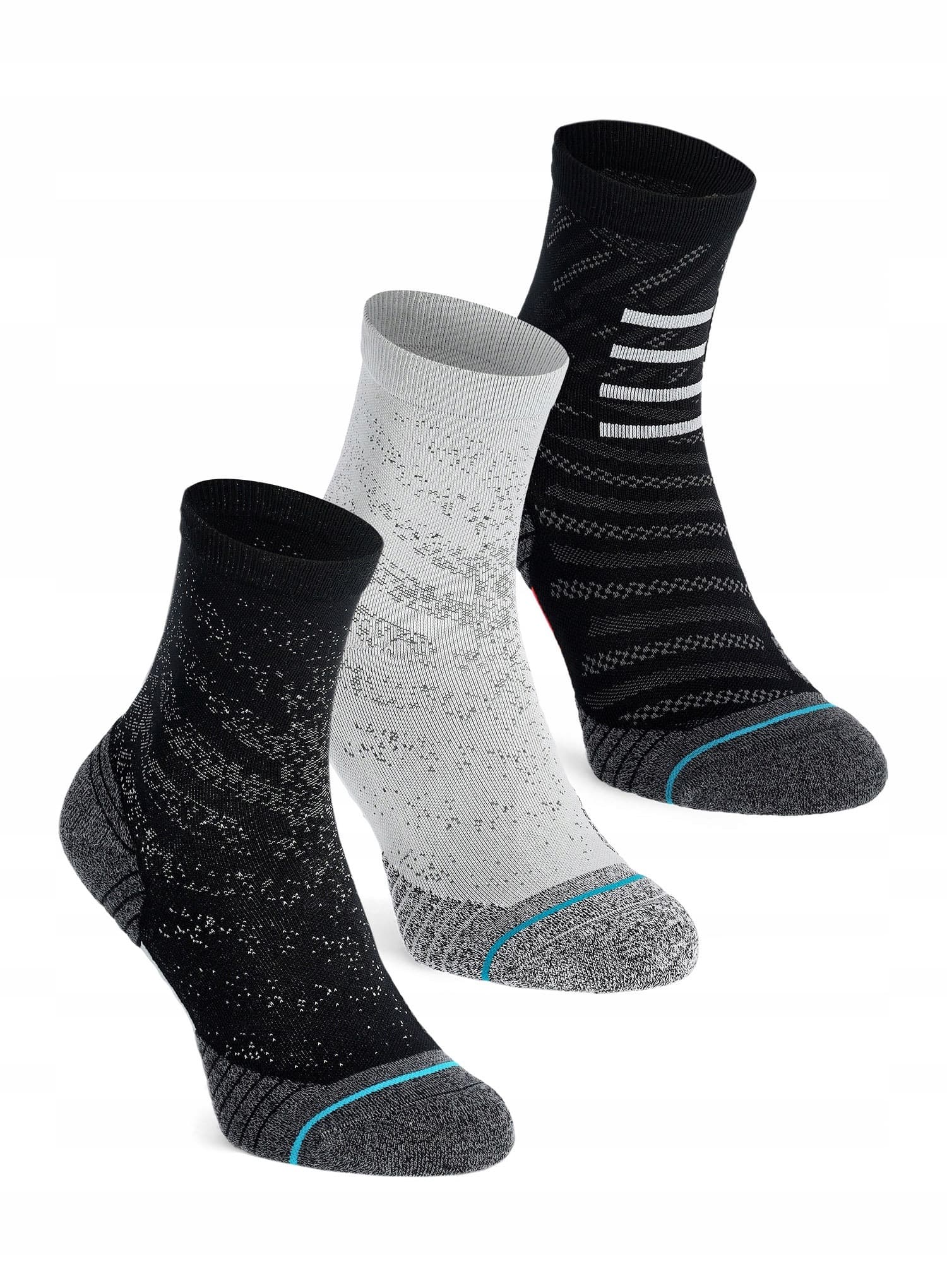 Skarpety biegowe Stance Run Lt Crew 3 Pack - multi rozmiar: s