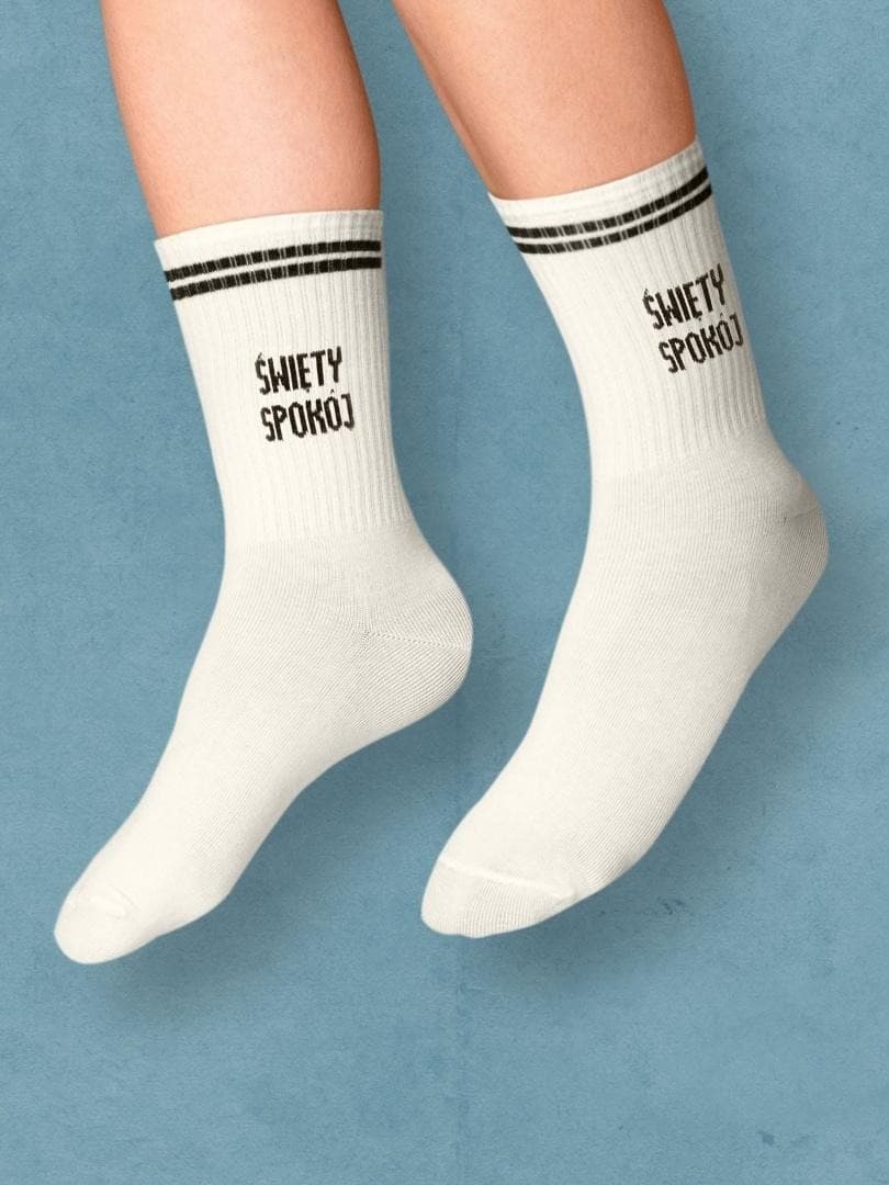Skarpety sportowe z bawełny czesanej rozmiar 36-40