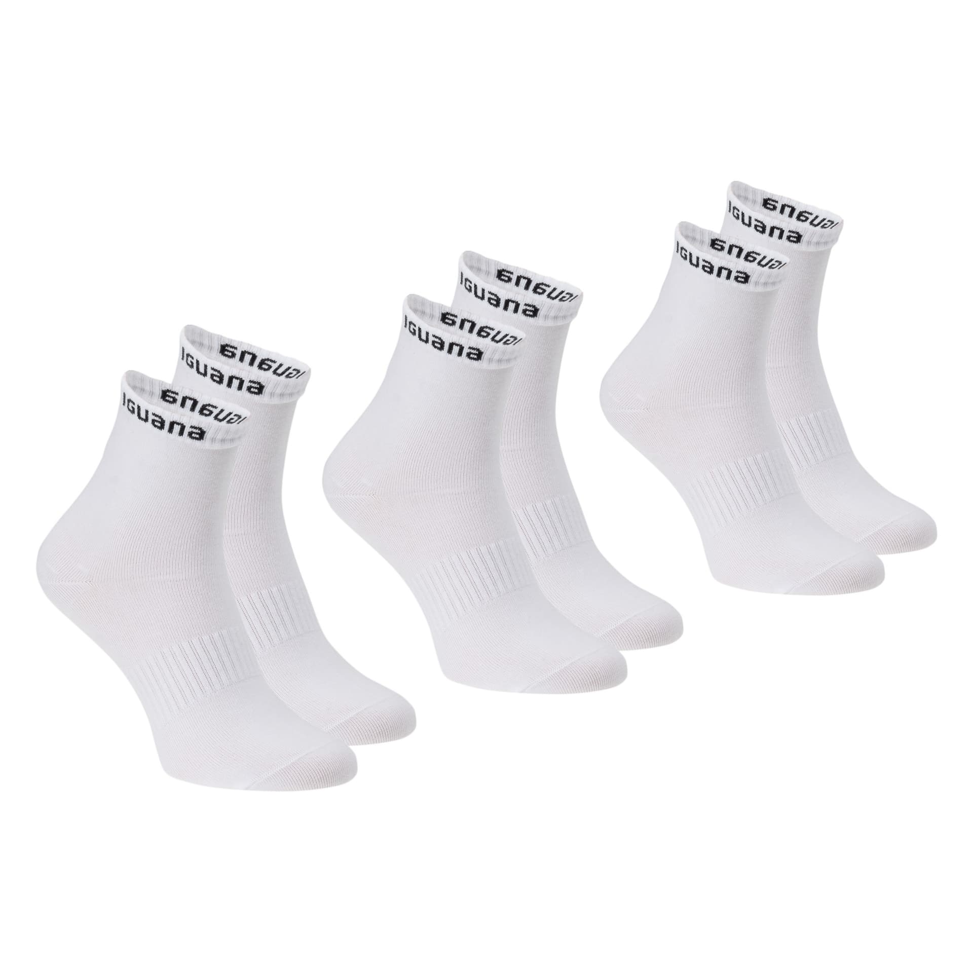 Skarpety wysokie IGINO HIGH 3 PACK, białe