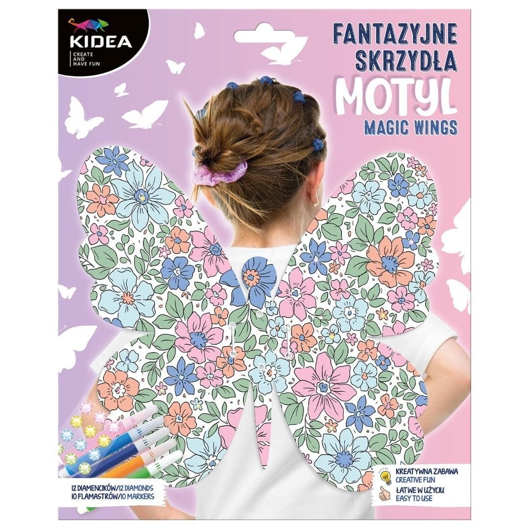 Kidea Skrzydła Motyla Fantazyjne dla Dzieci