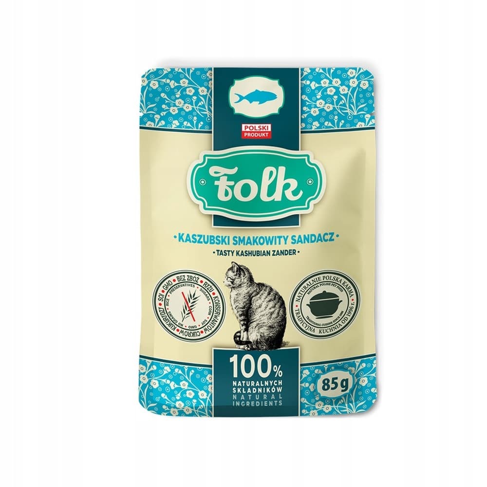 Smakowity sandacz w sosie kaszubskim FOLK saszetka 85g