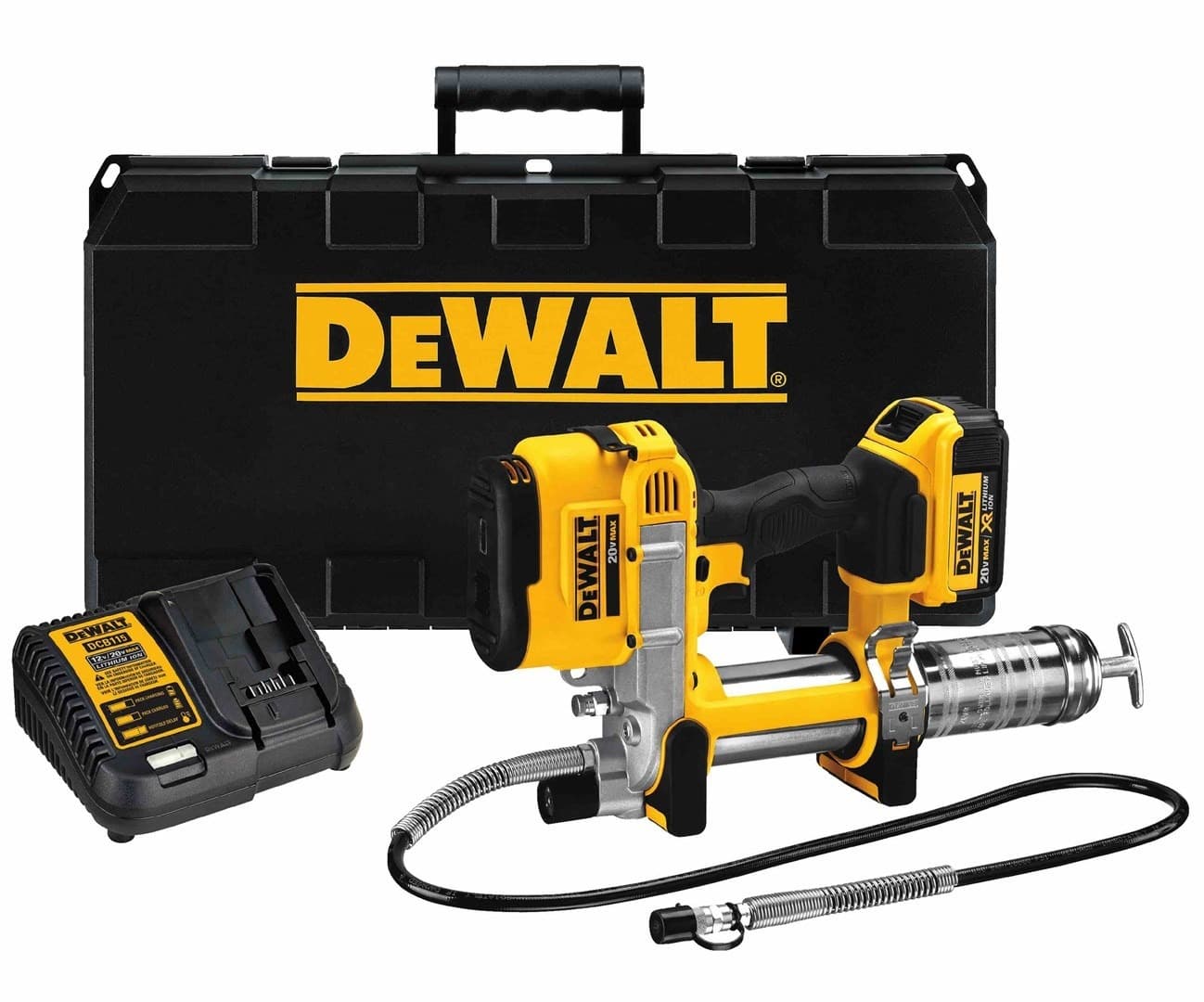 Smarownica akumulatorowa 18V XR 20V max 4Ah DEWALT DCGG571M1