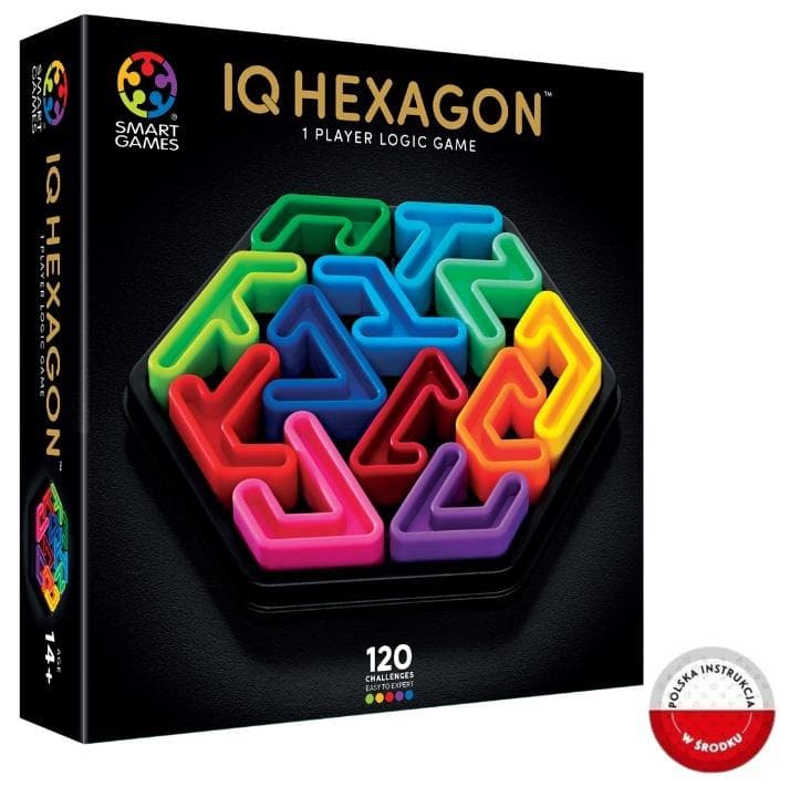 Gra logiczna Smart Games IQ Hexagon Deluxe dla jednego gracza