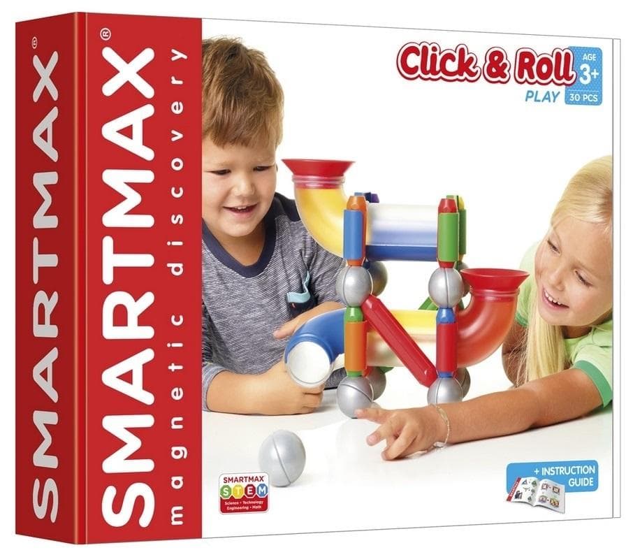 SmartMax Click & Roll - Klocki magnetyczne dla dzieci